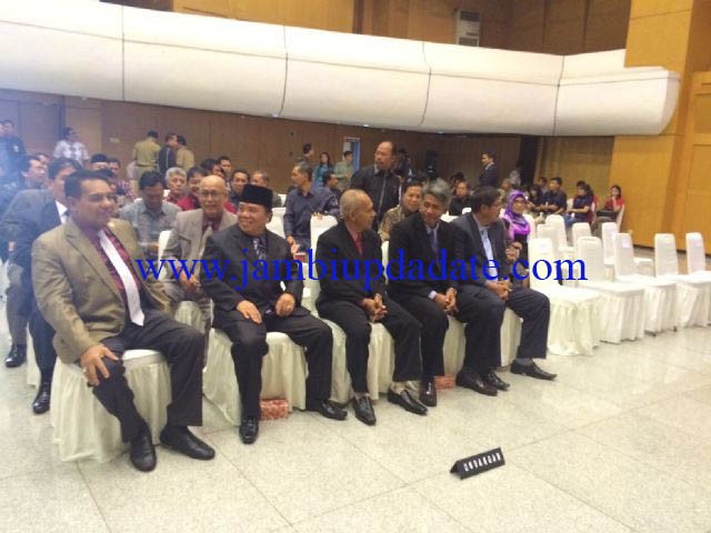 Para undangan yang sudah hadir di ruangan sasana bakti kantor Kemendagri